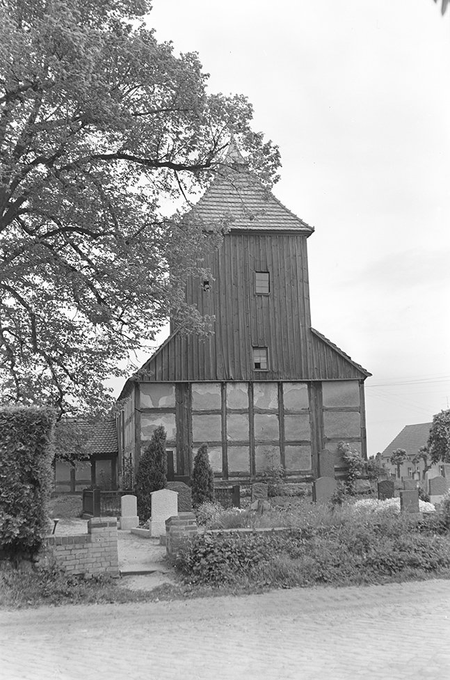 Schönberg (Mark), Dorfkirche, Ansicht 1 (Heimatverein "Alter Krug" Zossen e. V. CC BY-NC-SA)
