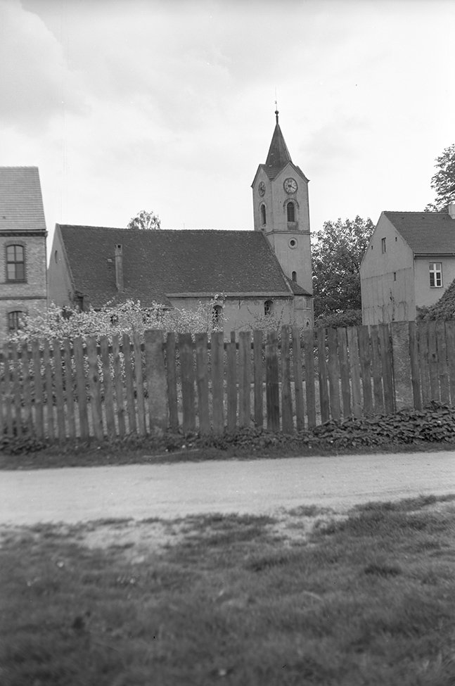 Seyda, Ortsansicht 3 mit Kirche St. Peter und Paul (Heimatverein "Alter Krug" Zossen e. V. CC BY-NC-SA)