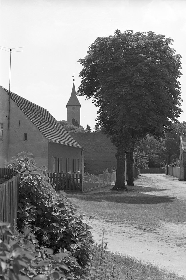 Sperenberg, Ortsansicht 2 mit Dorfkirche (Heimatverein "Alter Krug" Zossen e. V. CC BY-NC-SA)