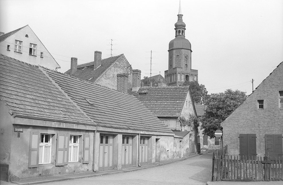 Spremberg, Ortsansicht 2 mit evangelische Kreuzkirche (Heimatverein "Alter Krug" Zossen e. V. CC BY-NC-SA)