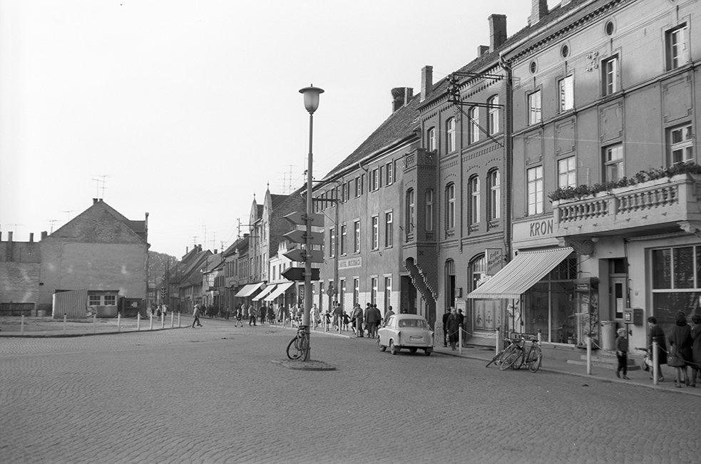 Stavenhagen, Ortsansicht 3 Marktplatz (Heimatverein "Alter Krug" Zossen e. V. CC BY-NC-SA)