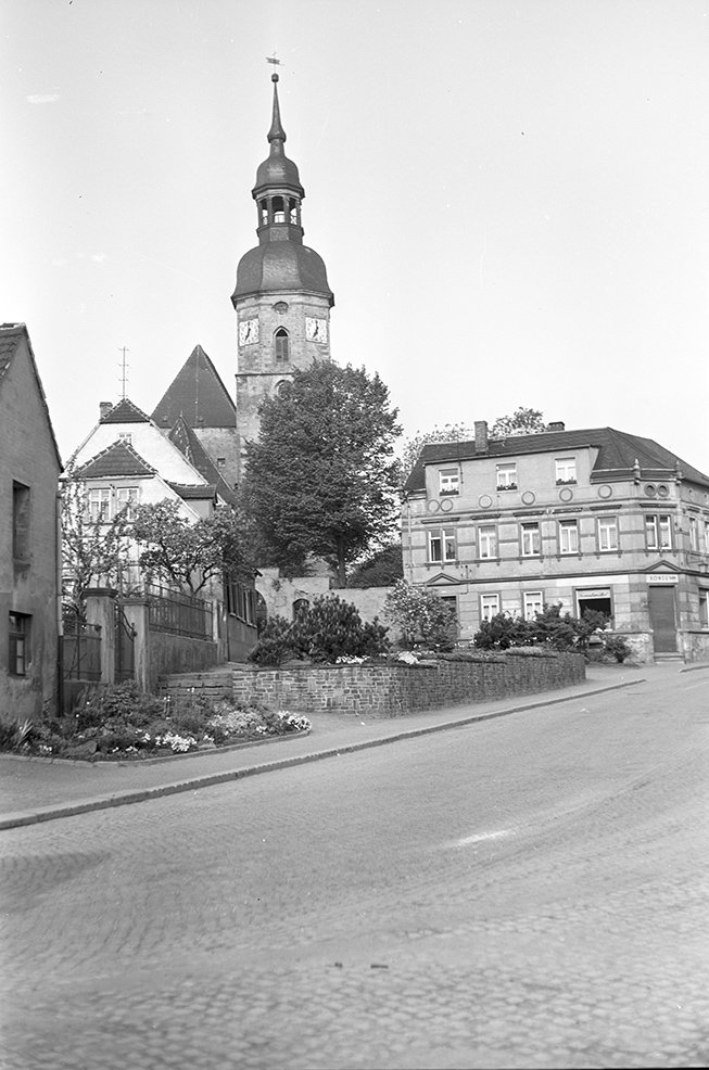 Strehla, Ortsansicht 3 mit Evangelischer Stadtkirche (Heimatverein "Alter Krug" Zossen e. V. CC BY-NC-SA)