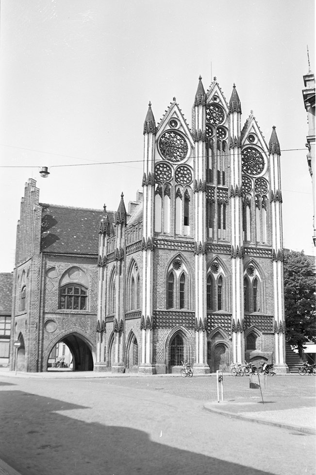 Tangermünde, Rathaus, Ansicht 1 (Heimatverein "Alter Krug" Zossen e. V. CC BY-NC-SA)