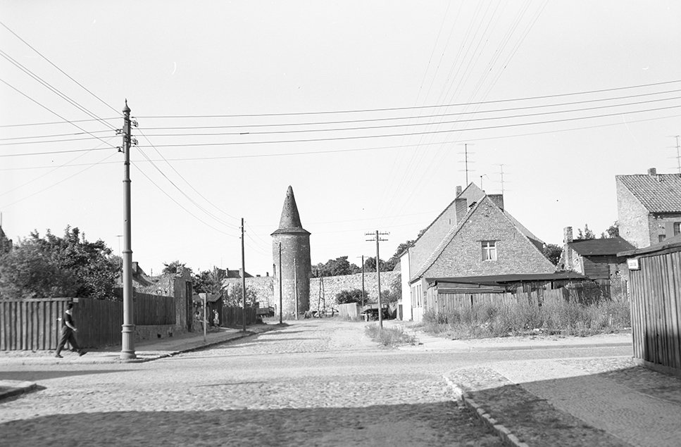Templin, Stadtansicht 7 mit Pulverturm (Heimatverein "Alter Krug" Zossen e. V. CC BY-NC-SA)