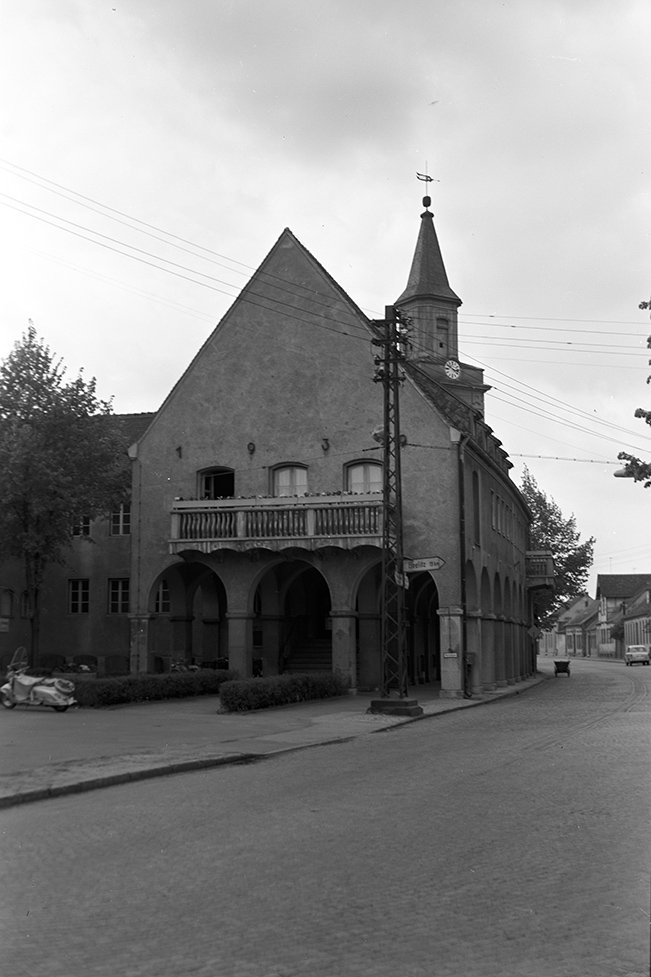 Trebbin, Rathaus mit Kirche St. Marien, Ansicht 5 (Heimatverein "Alter Krug" Zossen e. V. CC BY-NC-SA)