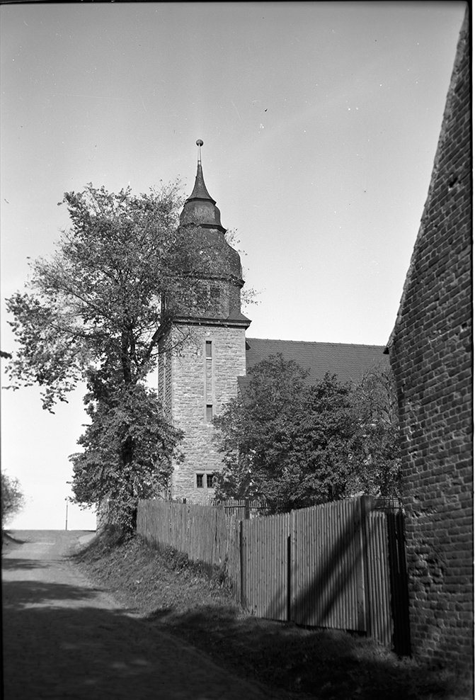 Trebnitz (Teuchern), evangelische Kirche, Ansicht 2 (Heimatverein "Alter Krug" Zossen e. V. CC BY-NC-SA)