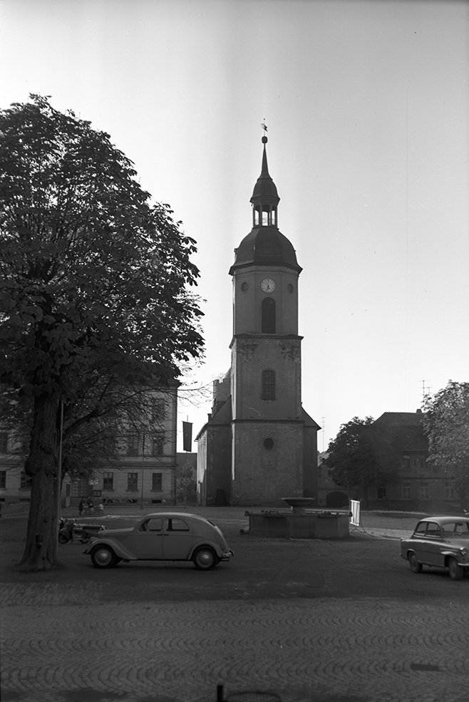 Triptis, Stadtkirche St. Marien Ansicht 1 (Heimatverein "Alter Krug" Zossen e. V. CC BY-NC-SA)