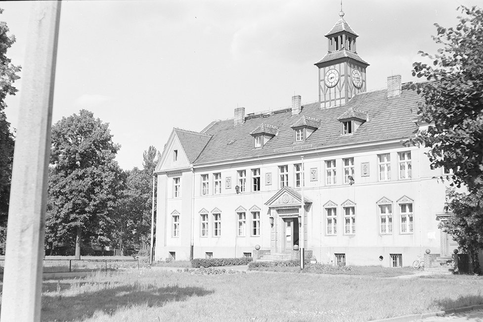 Velten, Rathaus, Ansicht 1 (Heimatmuseum "Alter Krug" Zossen CC BY-NC-SA)