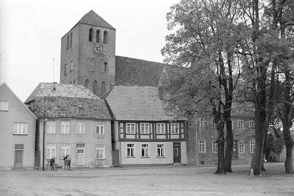Waren (Müritz) Ortsansicht 2 mit Georgenkirche (Heimatverein "Alter Krug" Zossen e. V. CC BY-NC-SA)