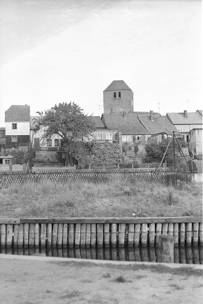 Waren (Müritz) Ortsansicht 4 mit Georgenkirche (Heimatverein "Alter Krug" Zossen e. V. CC BY-NC-SA)