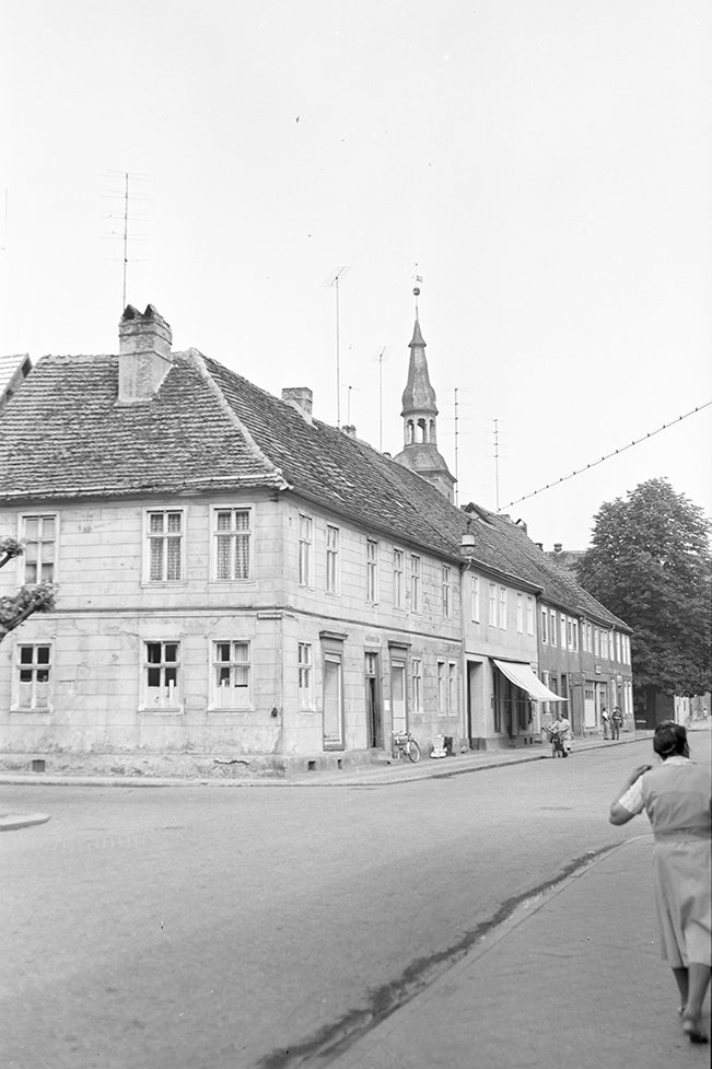 Wittstock/Dosse, Ortsansicht 1 mit Kirche Zum Heiligen Geist (Heimatverein "Alter Krug" Zossen e. V. CC BY-NC-SA)