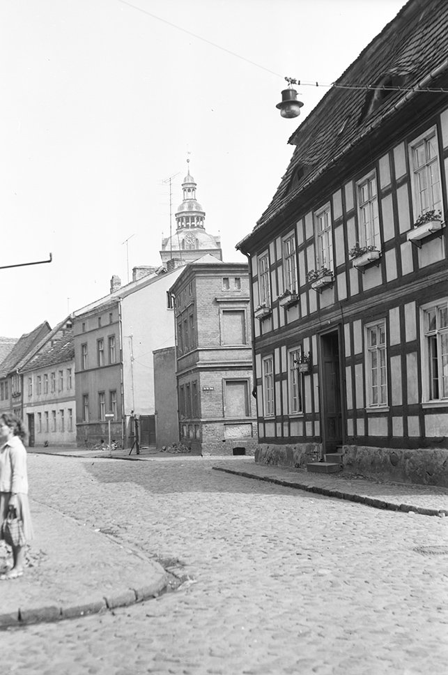 Wittstock/Dosse, Ortsansicht 2 mit Stadtkirche St. Marien (Heimatverein "Alter Krug" Zossen e. V. CC BY-NC-SA)