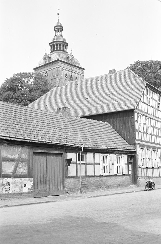 Wittstock/Dosse, Ortsansicht 5 mit Stadtkirche St. Marien (Heimatverein "Alter Krug" Zossen e. V. CC BY-NC-SA)