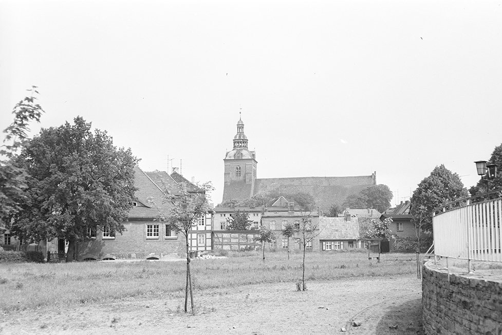 Wittstock/Dosse, Ortsansicht 14 mit Stadtkirche St. Marien (Heimatverein "Alter Krug" Zossen e. V. CC BY-NC-SA)