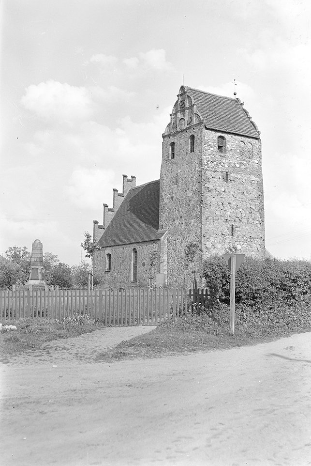 Wulfersdorf (Wittstock/Dosse), Dorfkirche, Ansicht 1 (Heimatverein "Alter Krug" Zossen e. V. CC BY-NC-SA)