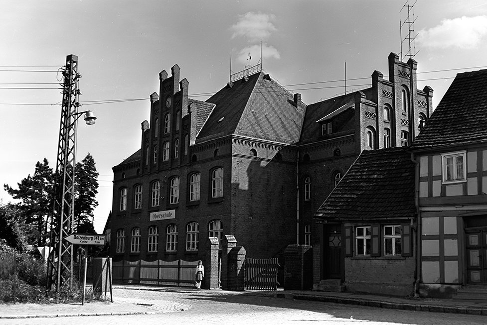 Wusterhausen/Dosse, Oberschule, Ansicht 1 (Heimatverein "Alter Krug" Zossen e. V. CC BY-NC-SA)