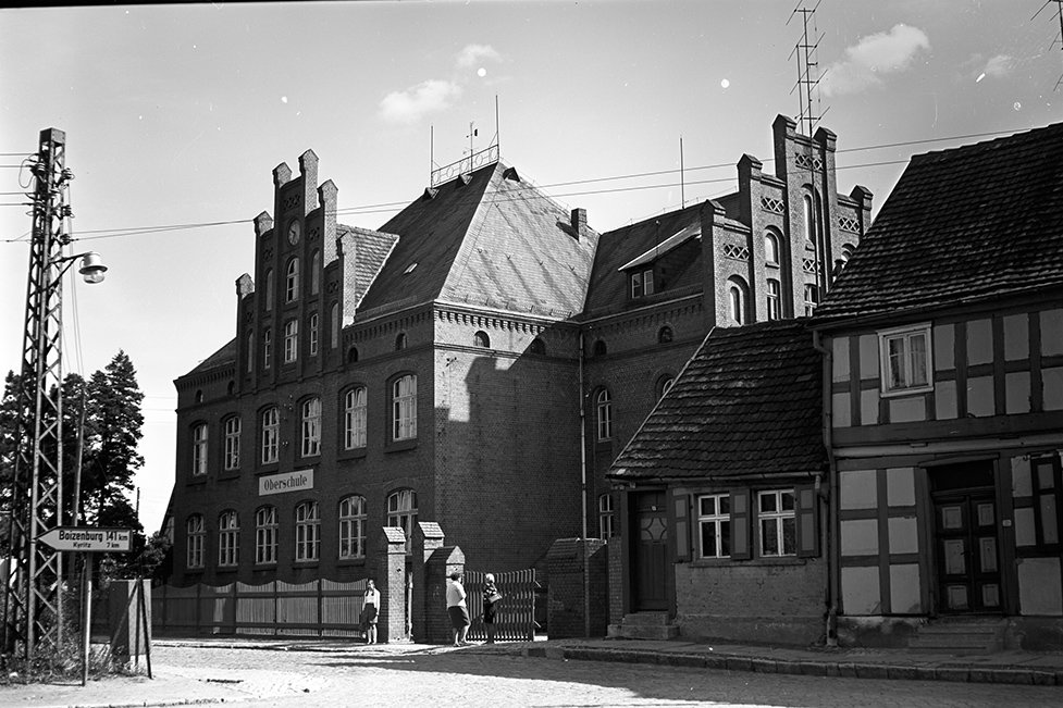 Wusterhausen/Dosse, Oberschule, Ansicht 2 (Heimatverein "Alter Krug" Zossen e. V. CC BY-NC-SA)