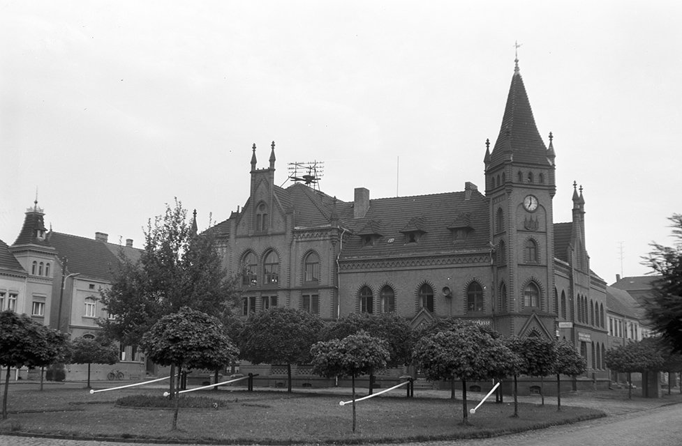 Zahna, Rathaus, Ansicht 1 (Heimatverein "Alter Krug" Zossen e. V. CC BY-NC-SA)