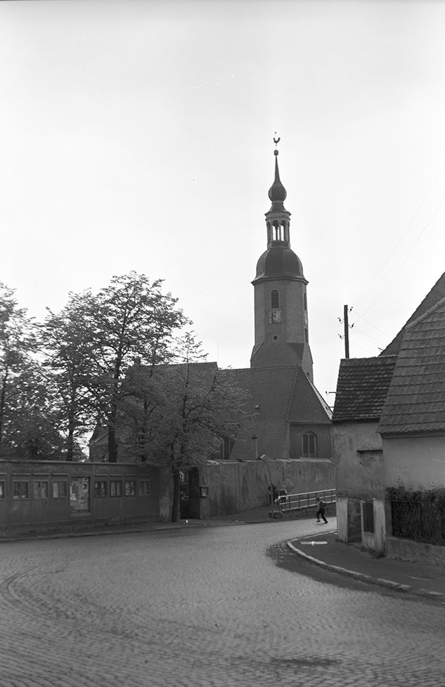 Zeithain, Kirche St. Michael, Ansicht 1 (Heimatverein "Alter Krug" Zossen e. V. CC BY-NC-SA)