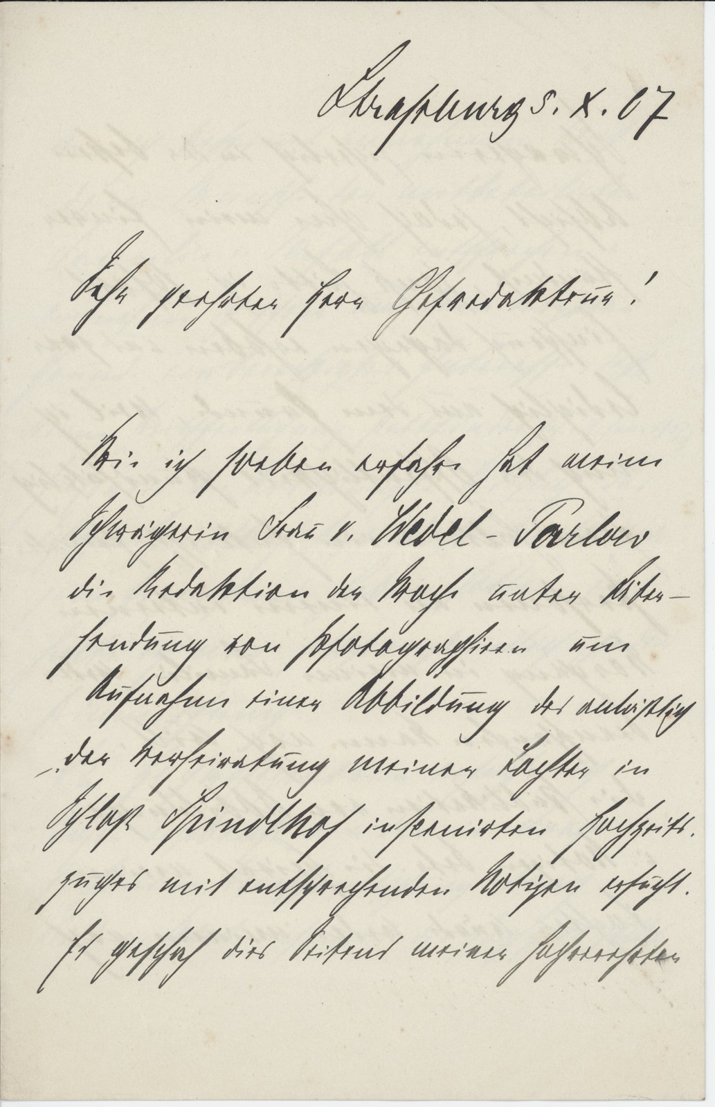 Leublfing an Dobert, 05.10.1907 (Heimatverein "Alter Krug" Zossen e.V. CC BY-NC-SA)