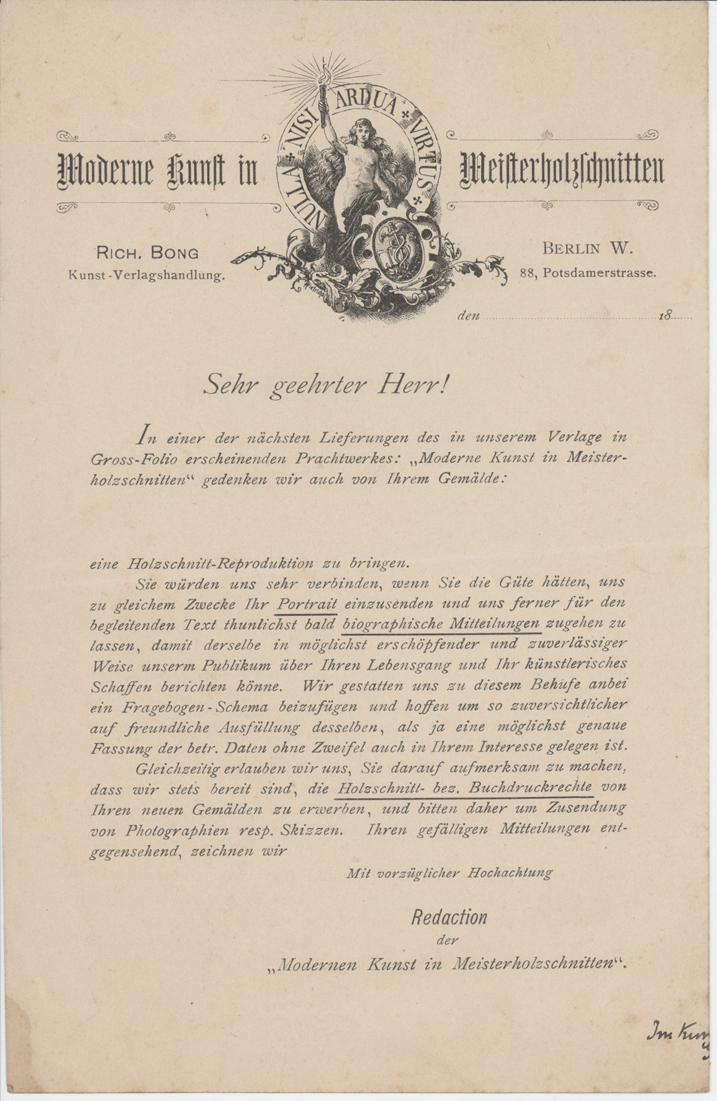 Verlg R. Bong an Dobert, 1900 (Heimatverein "Alter Krug" Zossen e.V. CC BY-NC-SA)
