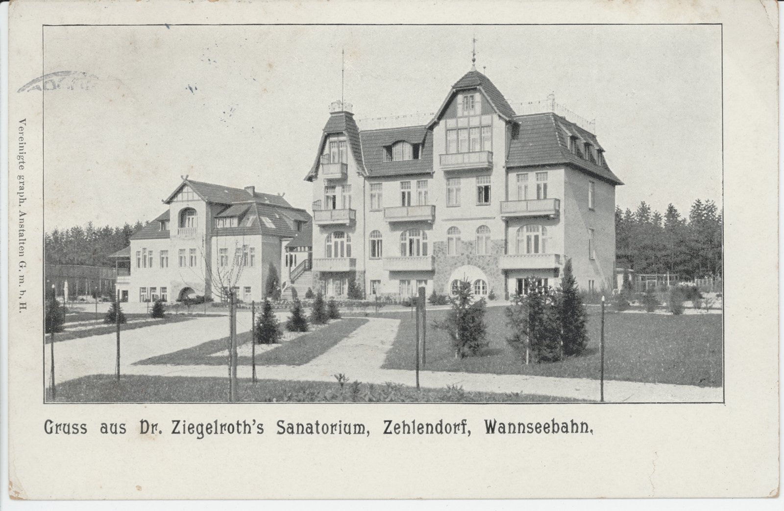 F. Fontane an Dobert, 19.04.1907 (Heimatverein "Alter Krug" Zossen e.V. CC BY-NC-SA)