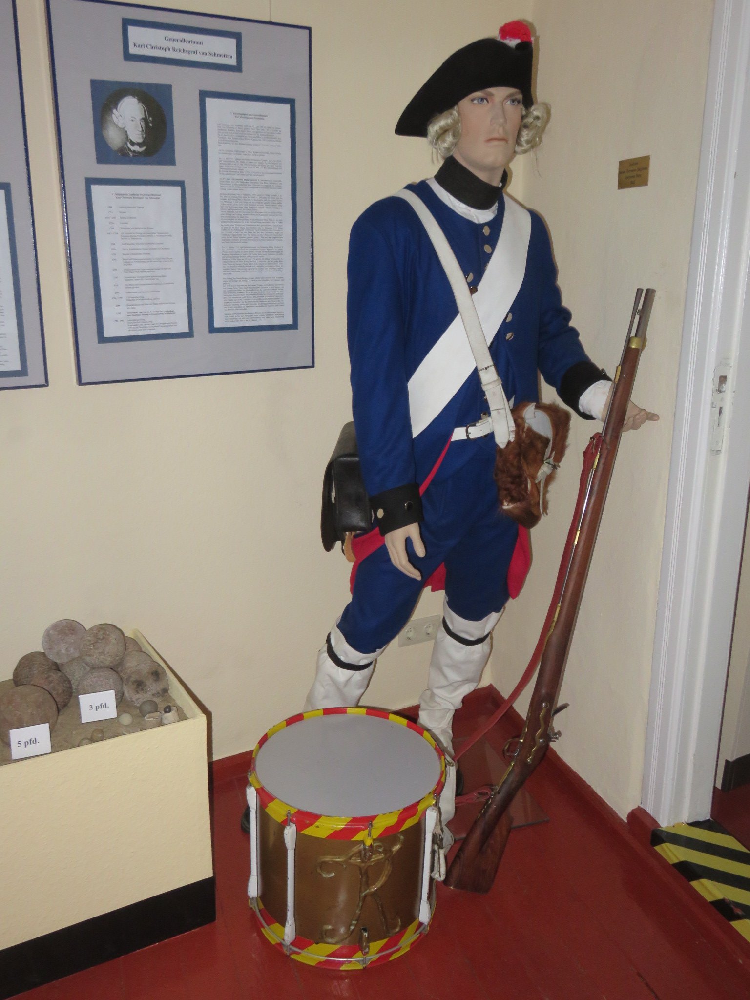 Musketier 1742 (Museum Am Pulverturm Peitz CC BY-NC-ND)