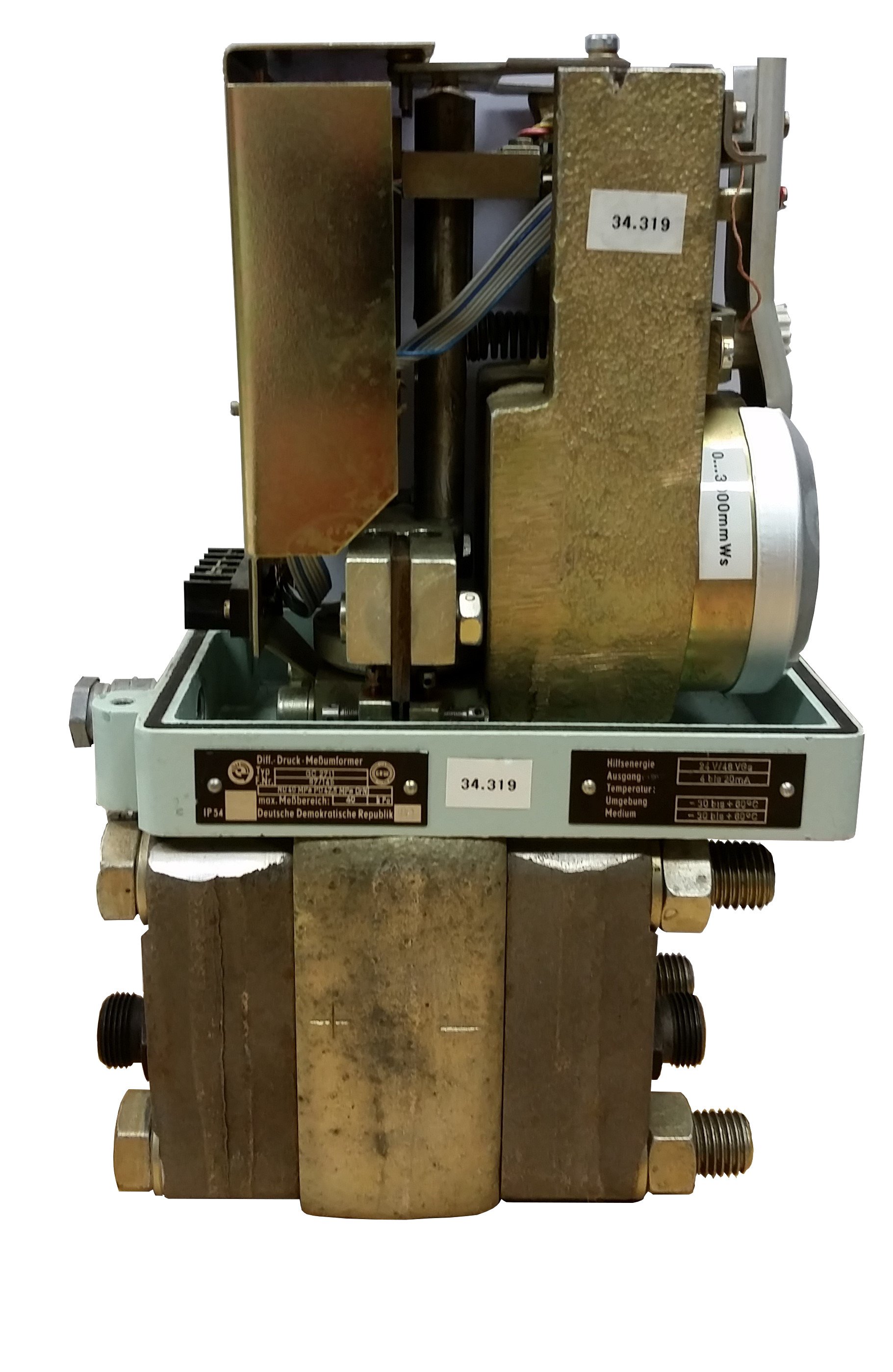 Elektrischer Differenzdruck-Messumformer GC 2711 (Industriemuseum Region Teltow CC BY-NC-SA)