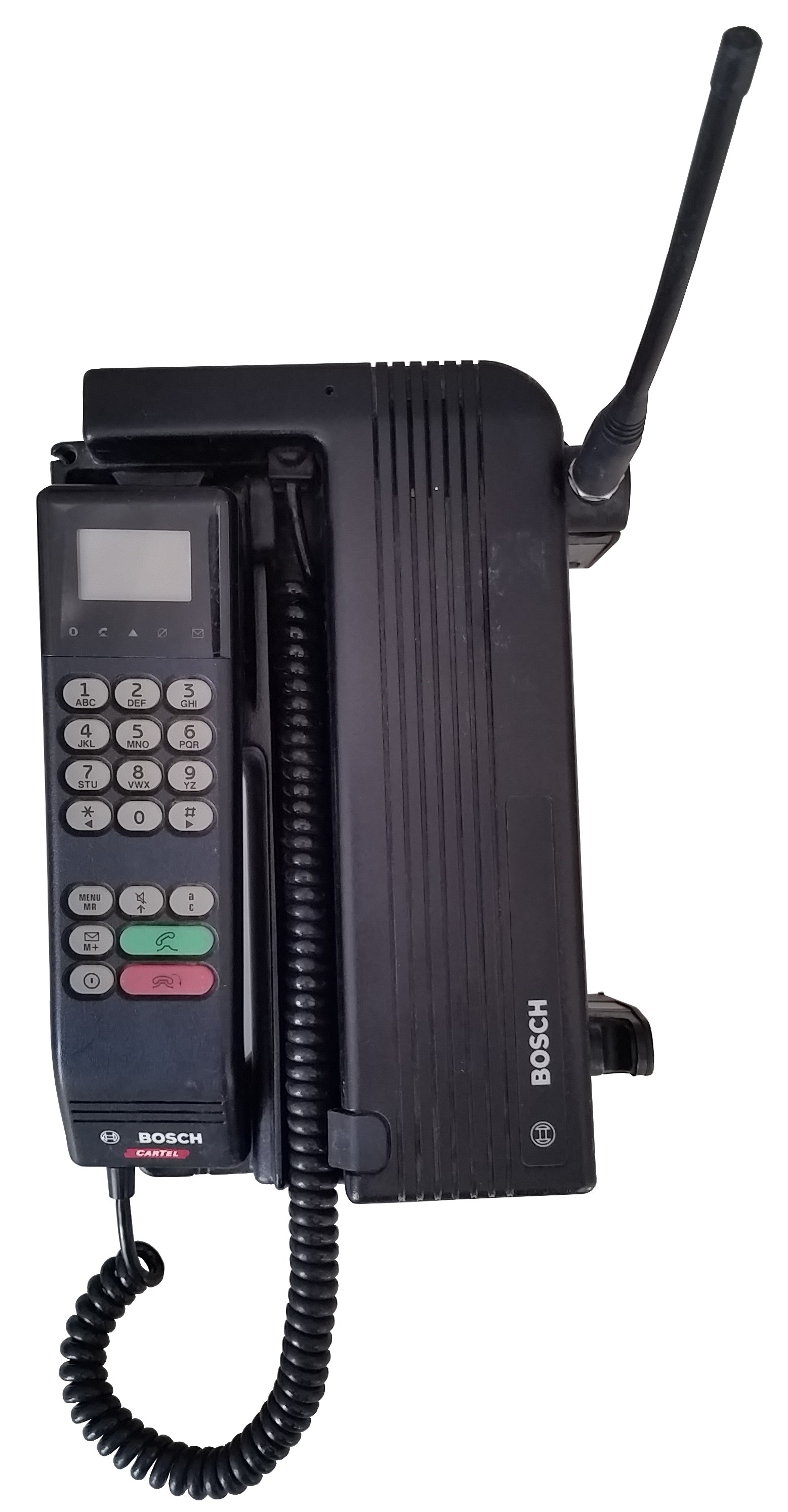 Mobiltelefon Bosch SE OF 7 – C-Netz (Industriemuseum Region Teltow CC BY-NC-SA)