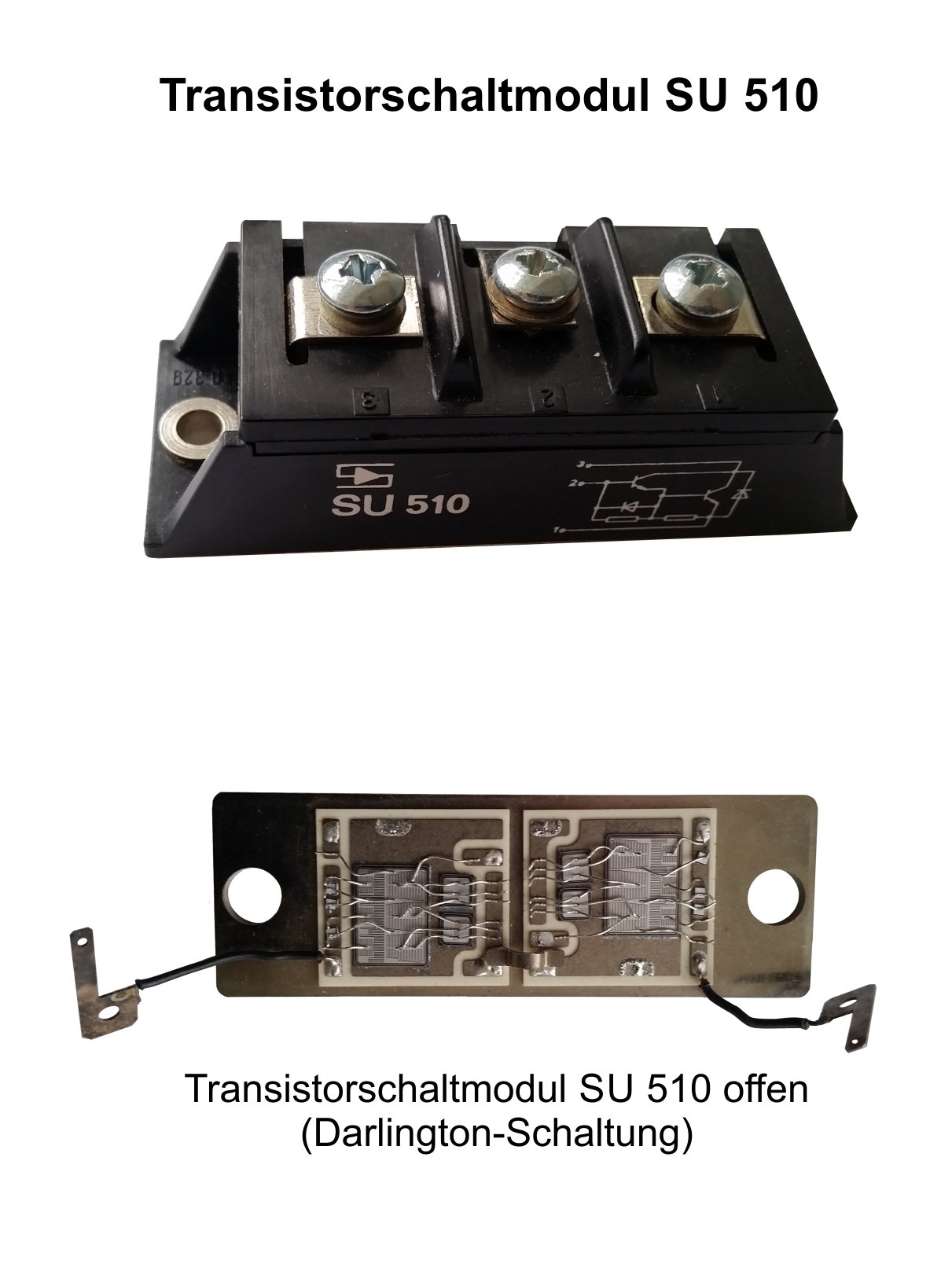 Transistorschaltmodul SU 510 (Industriemuseum Region Teltow CC BY-NC-SA)