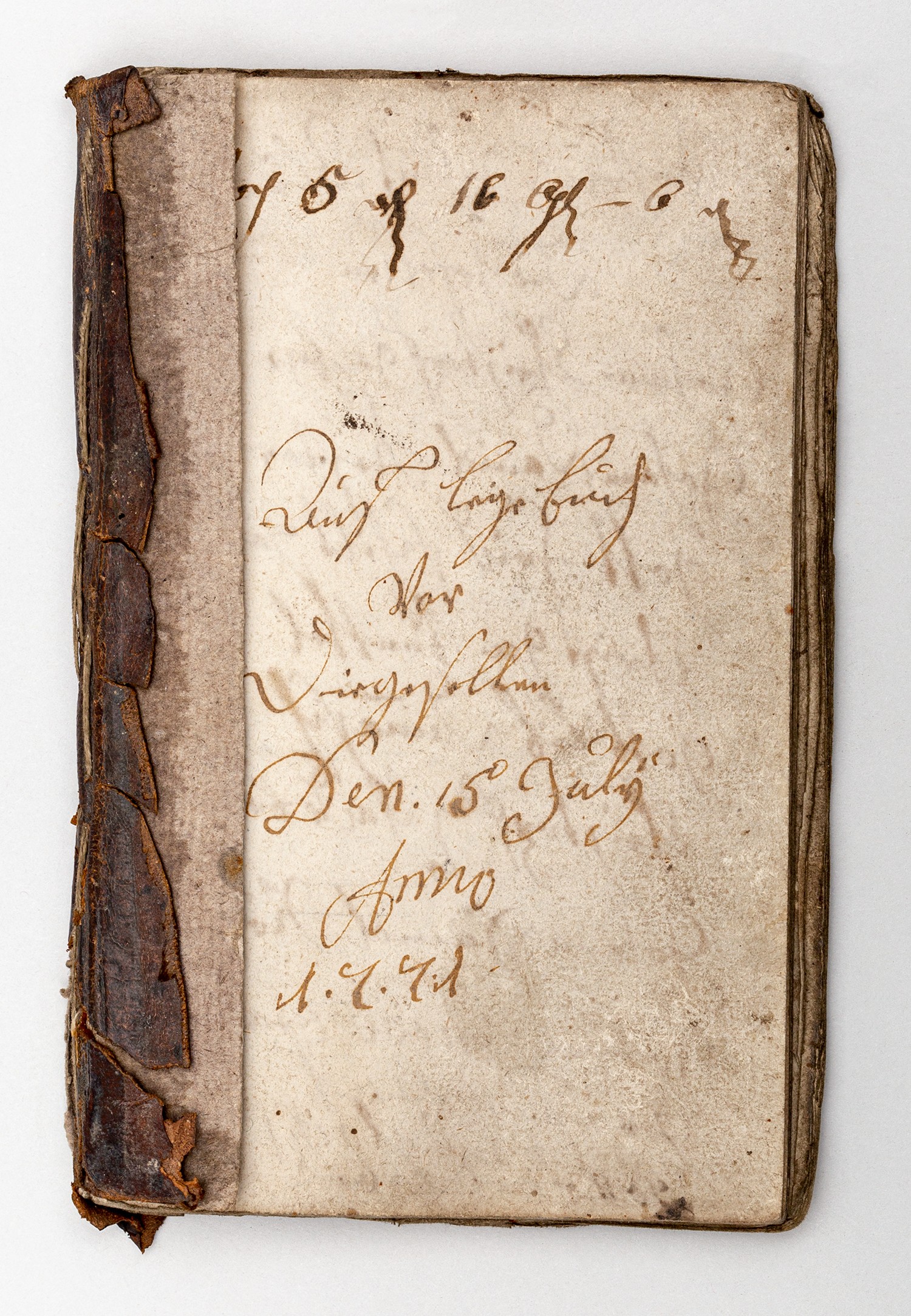 Auflagebuch der Töpferzunft von Ziesar 1771–1779 (Heimatmuseum der Stadt Ziesar CC BY-NC-SA)