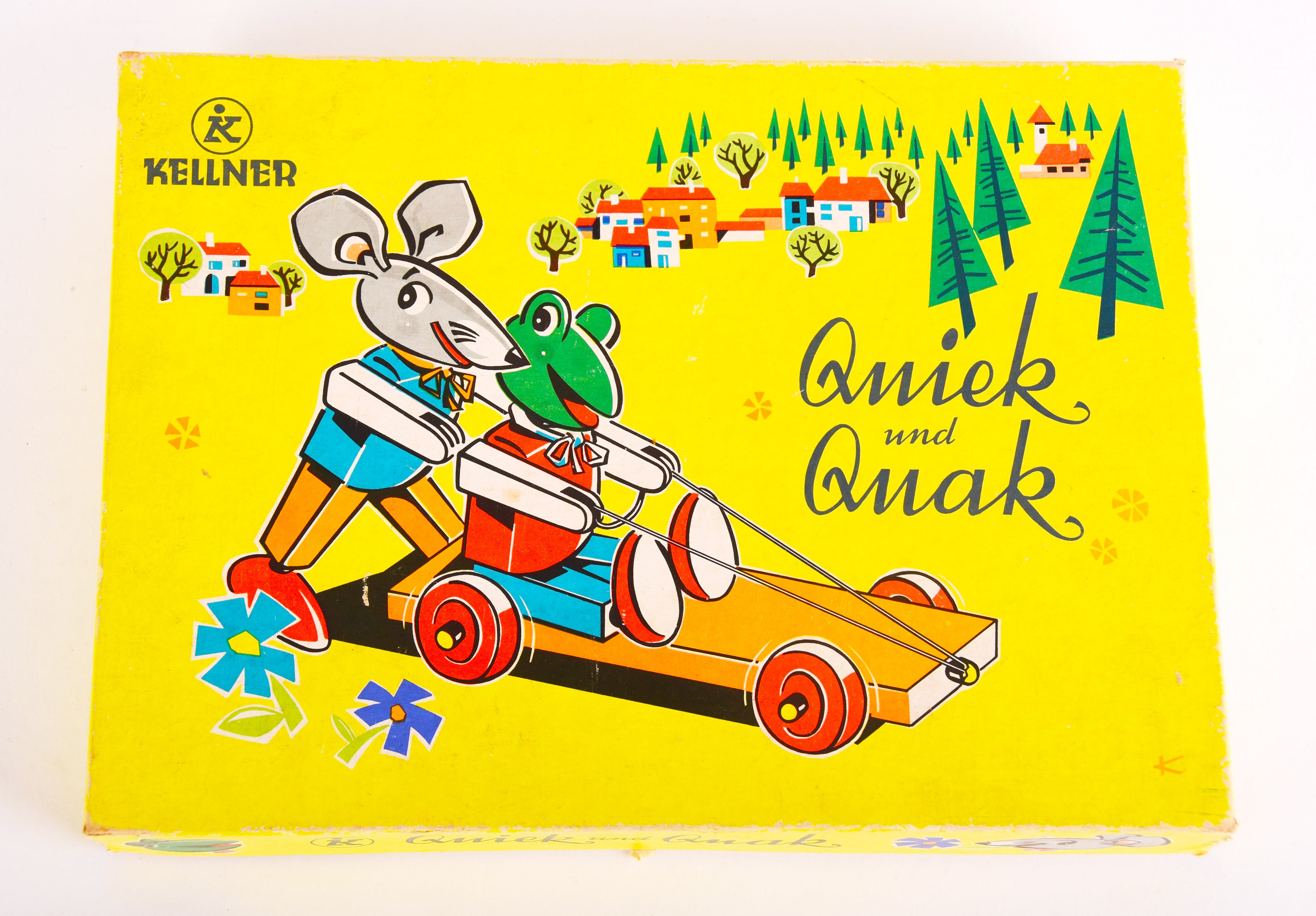 Spiel "Quieck und Quak" (Stadt- und Technikmuseum Ludwigsfelde CC BY-NC-SA)