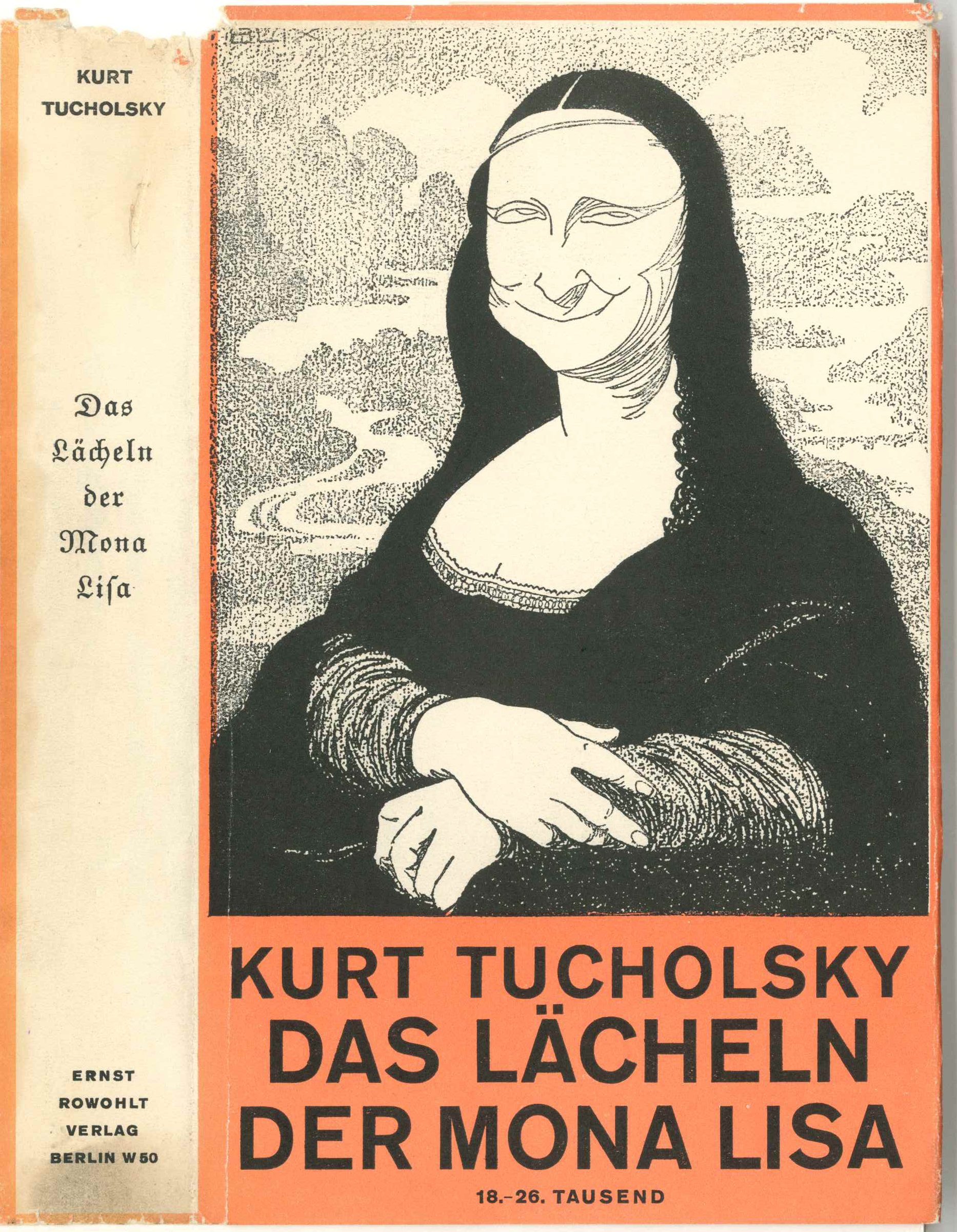 "Das Lächeln der Mona Lisa", Kurt Tucholsky, Rowohlt Verlag (Kurt Tucholsky Literaturmuseum CC BY-NC-SA)
