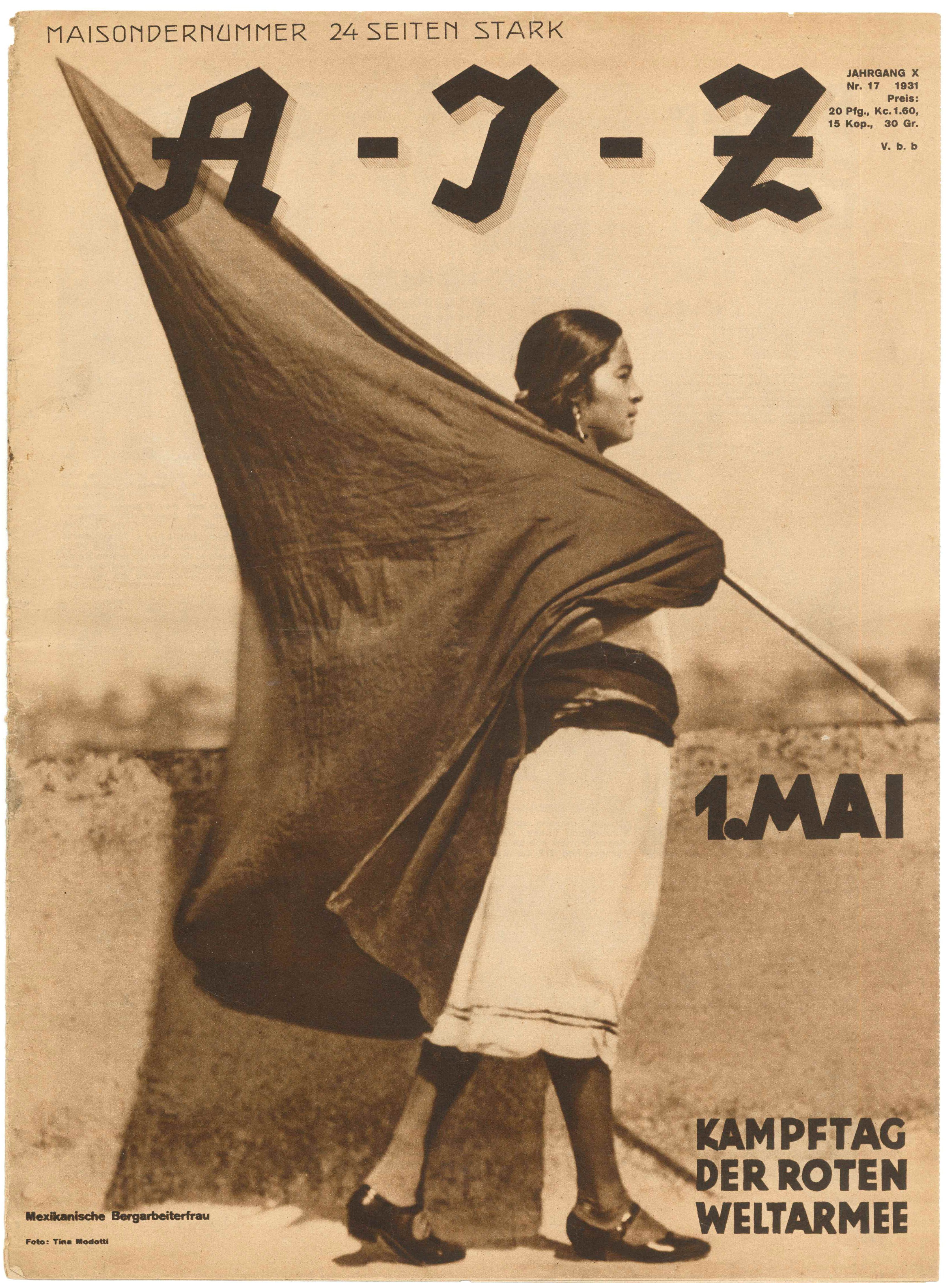 AIZ, Nr. 17, 1931, Titelseite (Kurt Tucholsky Literaturmuseum CC BY-NC-SA)