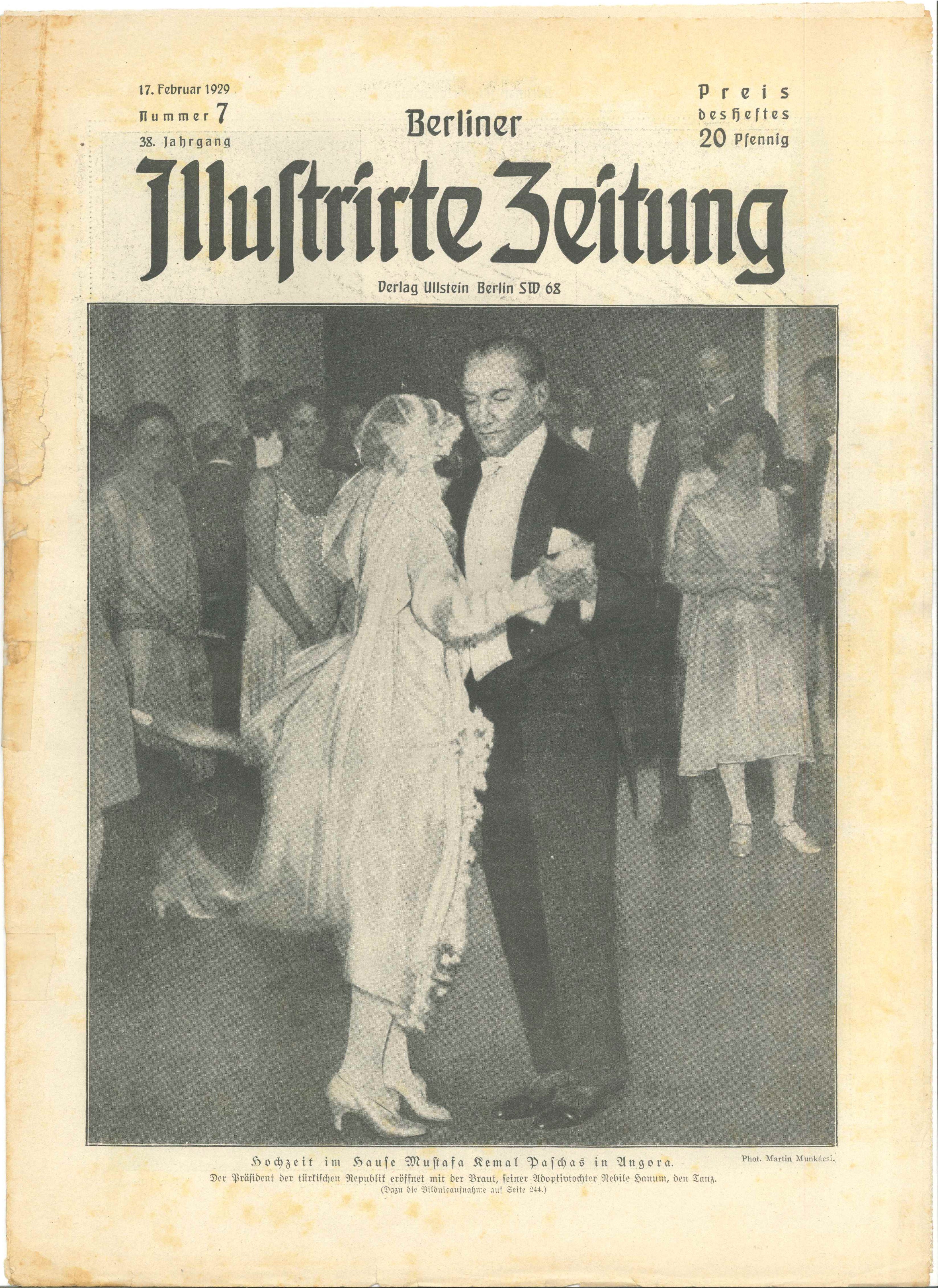 BIZ, Nr. 7, 1929, Titelseite (Kurt Tucholsky Literaturmuseum CC BY-NC-SA)