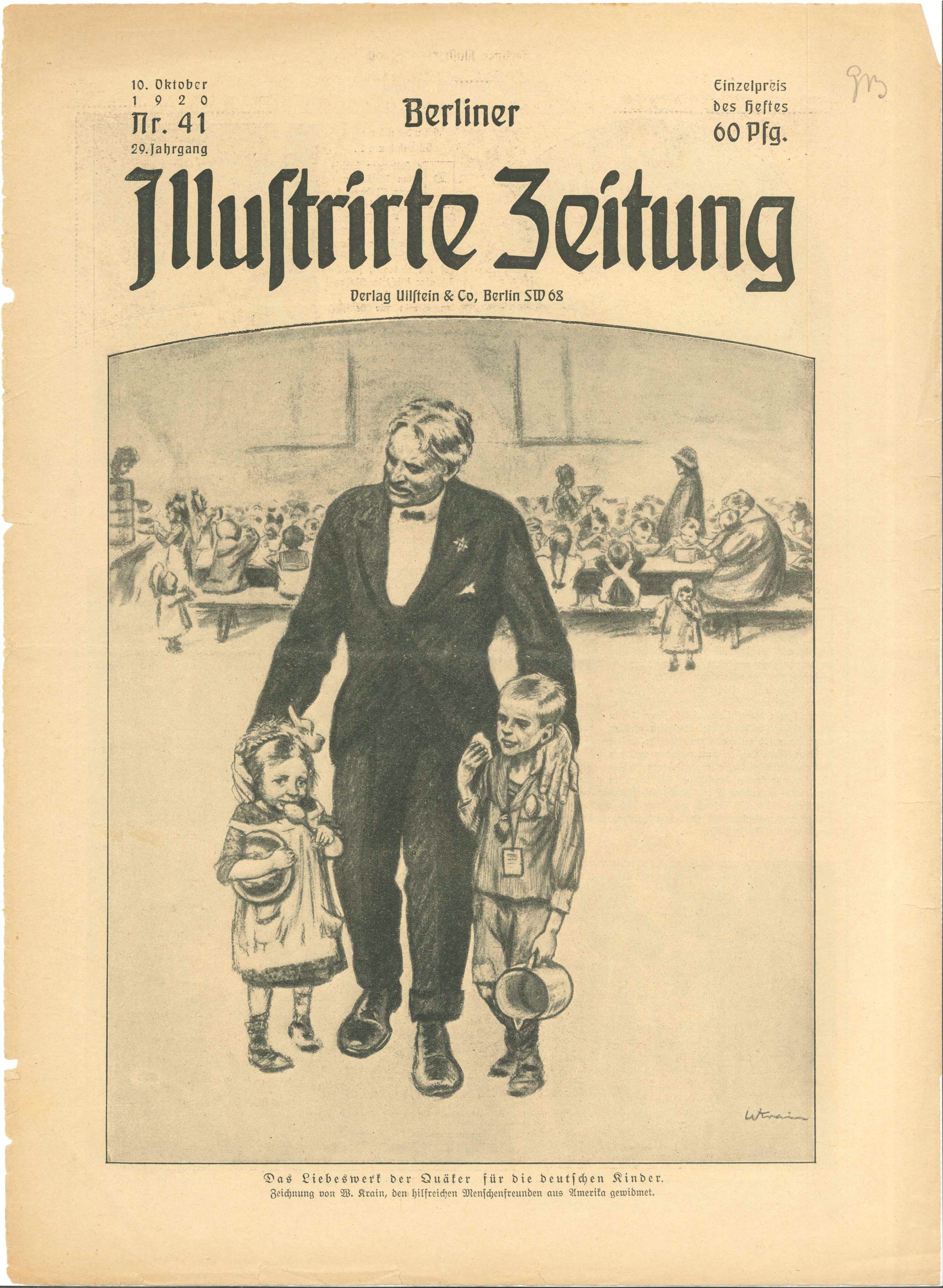 BIZ, Nr. 41, 1920, Titelseite (Kurt Tucholsky Literaturmuseum CC BY-NC-SA)