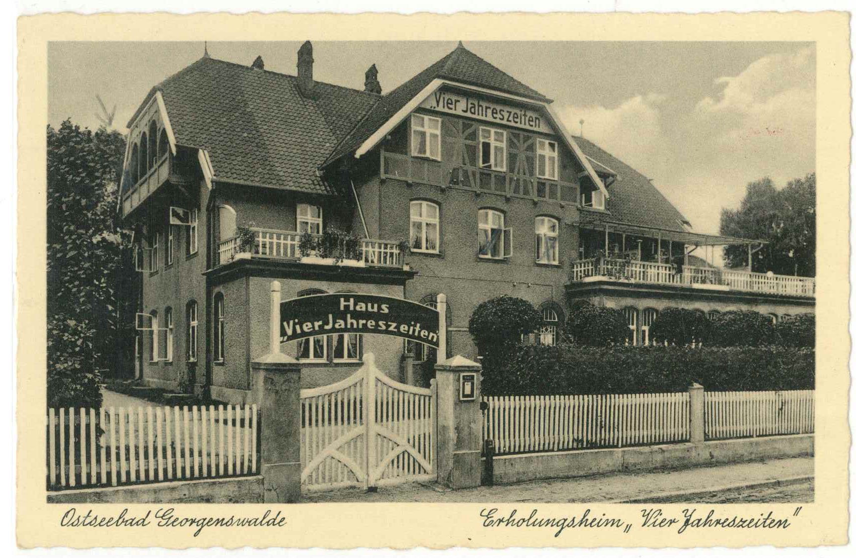 Ostseebad Georgenswalde / Ostpreußen (Kurt Tucholsky Literaturmuseum CC BY-NC-SA)