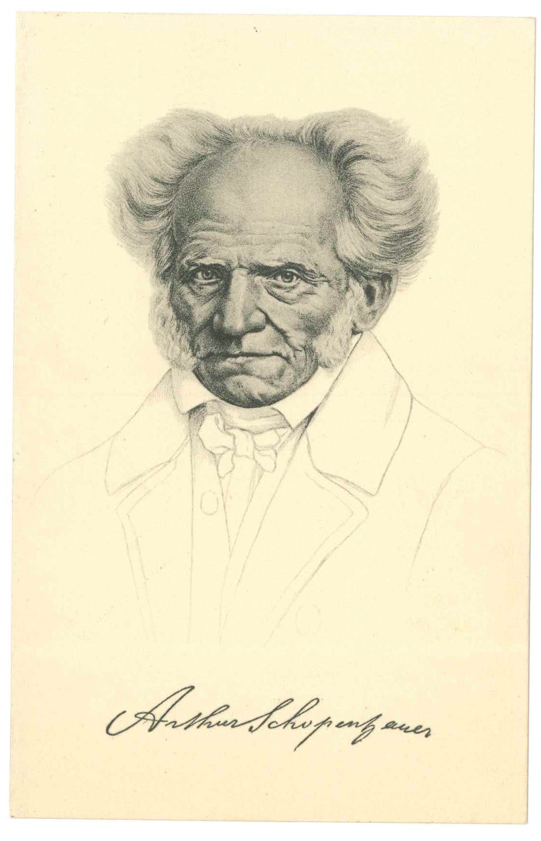 Arthur Schopenhauer (Kurt Tucholsky Literaturmuseum CC BY-NC-SA)
