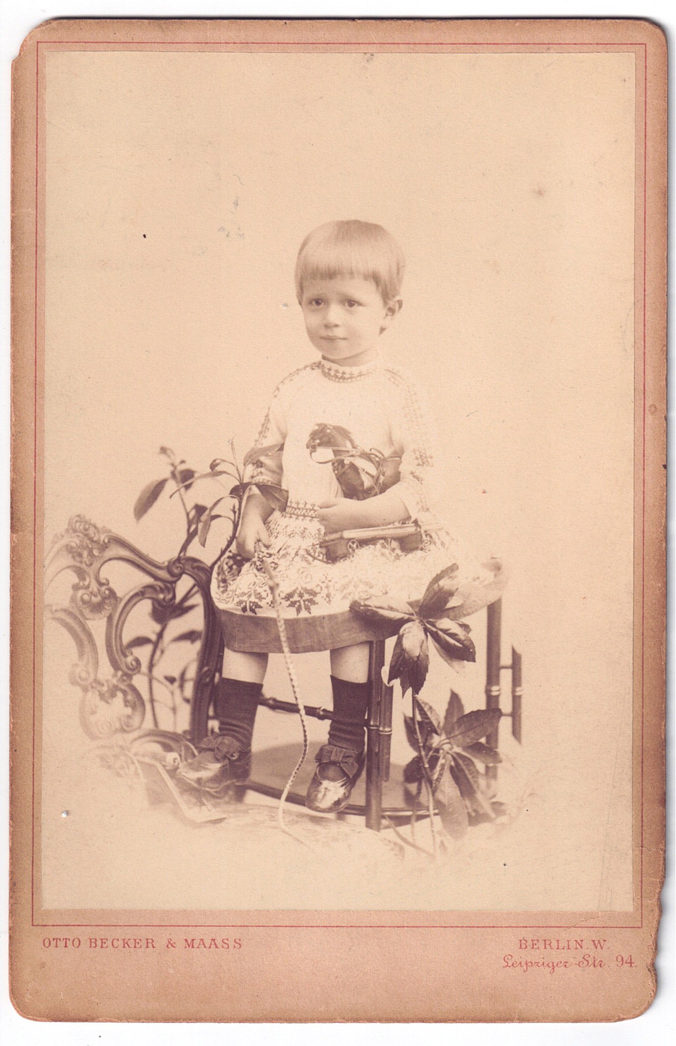 Kurt Tucholsky, 1 Jahr alt (Kurt Tucholsky Literaturmuseum CC BY-NC-SA)