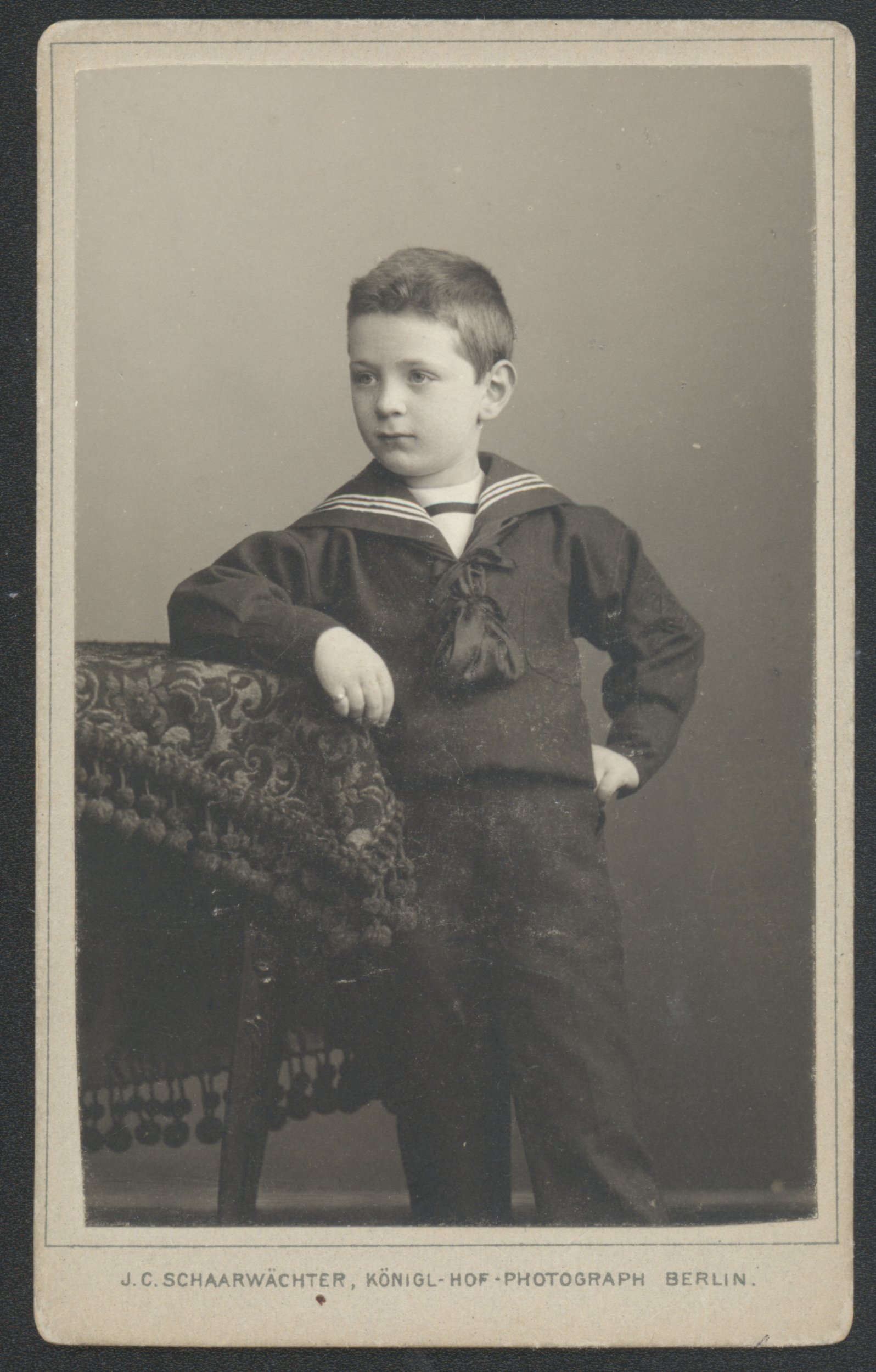 Fotografie/Scan Kurt Weil als Kind (Kurt Tucholsky Literaturmuseum CC BY-NC-SA)