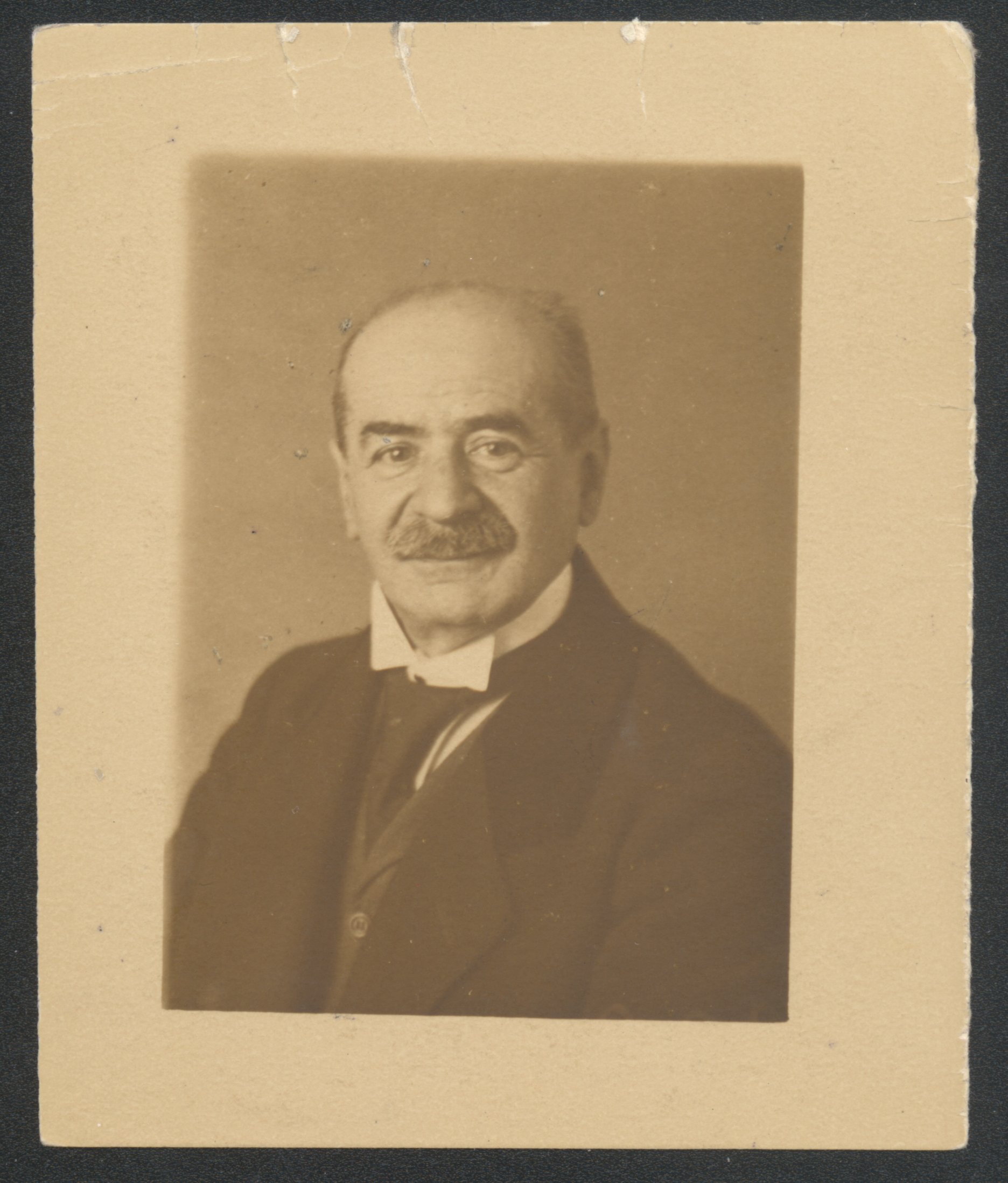 Fotografie Siegmund Weil, Vater von Else Weil, ca. 1922 (Kurt Tucholsky Literaturmuseum CC BY-NC-SA)