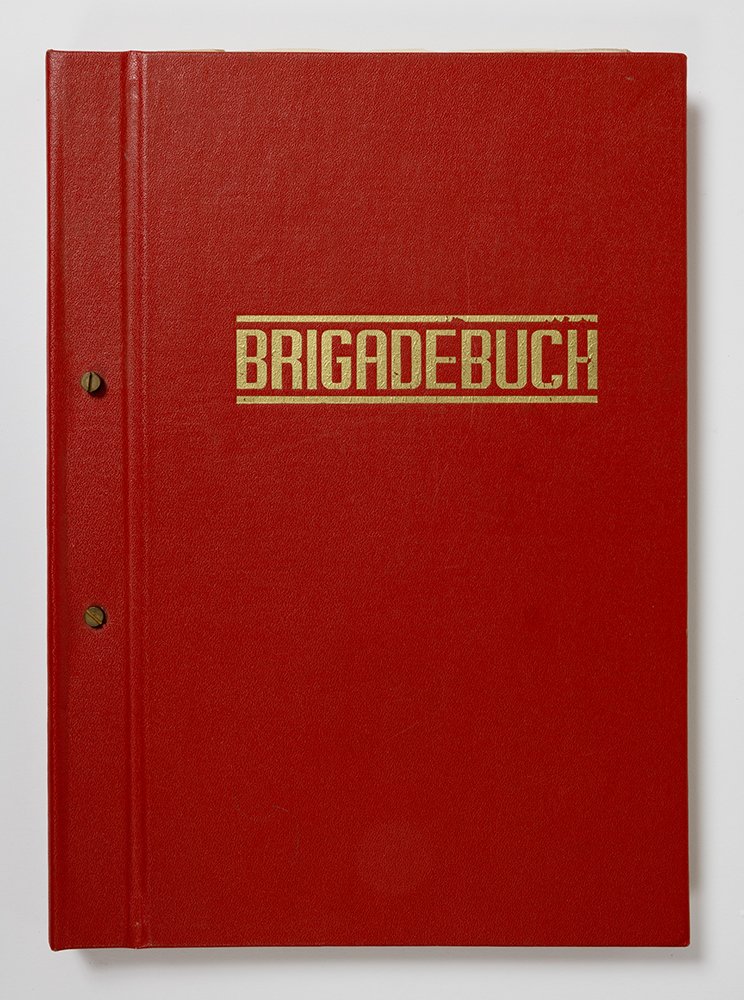 Brigadebuch (ReMO - Regionalmuseum Oberhavel CC BY-NC-SA)