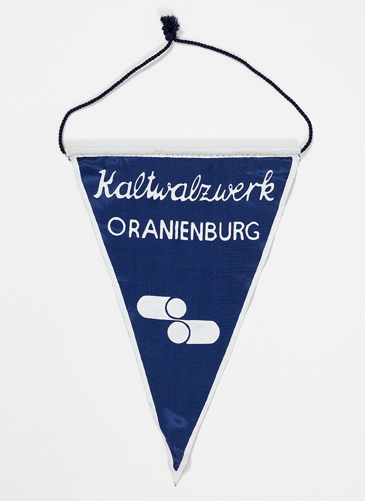 Wimpel Kaltwalzwerk Oranienburg (ReMO - Regionalmuseum Oberhavel CC BY-NC-SA)