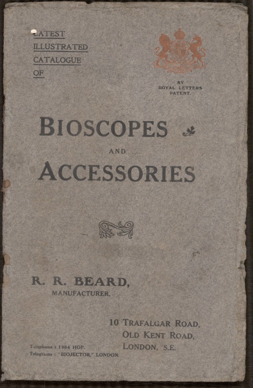 Catalogue R. R. Beard Bioscopes and Accessoires (Filmmuseum Potsdam CC BY-NC-SA)
