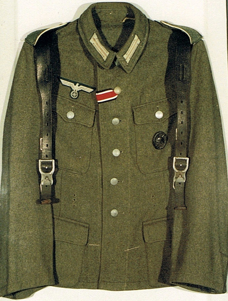 Feldbluse Modell 43, Deutsche Wehrmacht (Gedenkstätte Seelower Höhen CC BY-NC-SA)