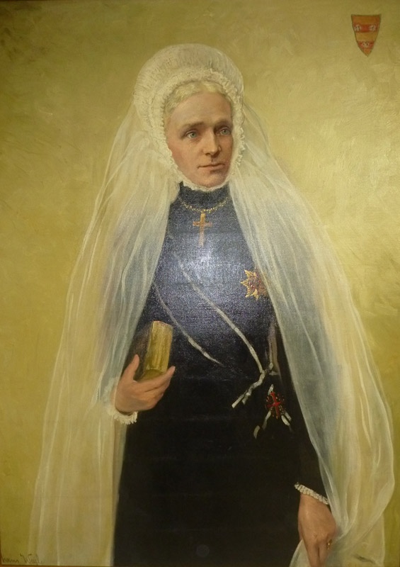Porträt Äbtissin Margarethe von Alvensleben (1840-1899) (Museum Kloster Stift zum Heiligengrabe CC BY-NC-SA)
