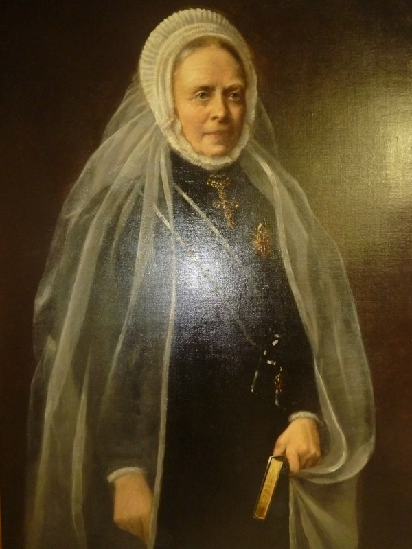 Porträt Äbtissin Adelheid von Wentzel (1828-1920); Amtszeit 1887-1893 (Museum Kloster Stift zum Heiligengrabe CC BY-NC-SA)