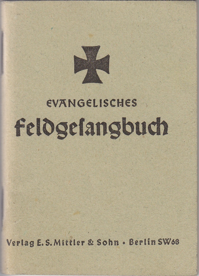 Evangelisches Feldgesangbuch (Gedenkstätte Seelower Höhen CC BY-NC-SA)