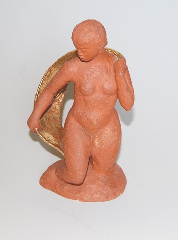 Frauenfigur (Ofen- und Keramikmuseum Velten CC BY-NC-SA)