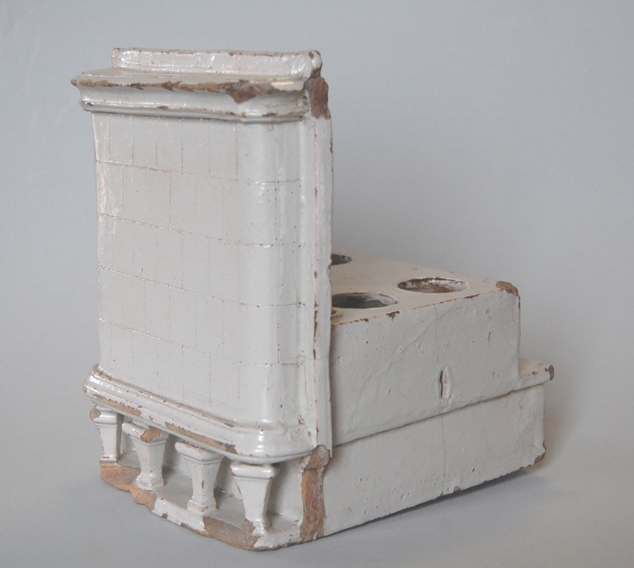Modell Kachelofen (Ofen- und Keramikmuseum Velten CC BY-NC-SA)
